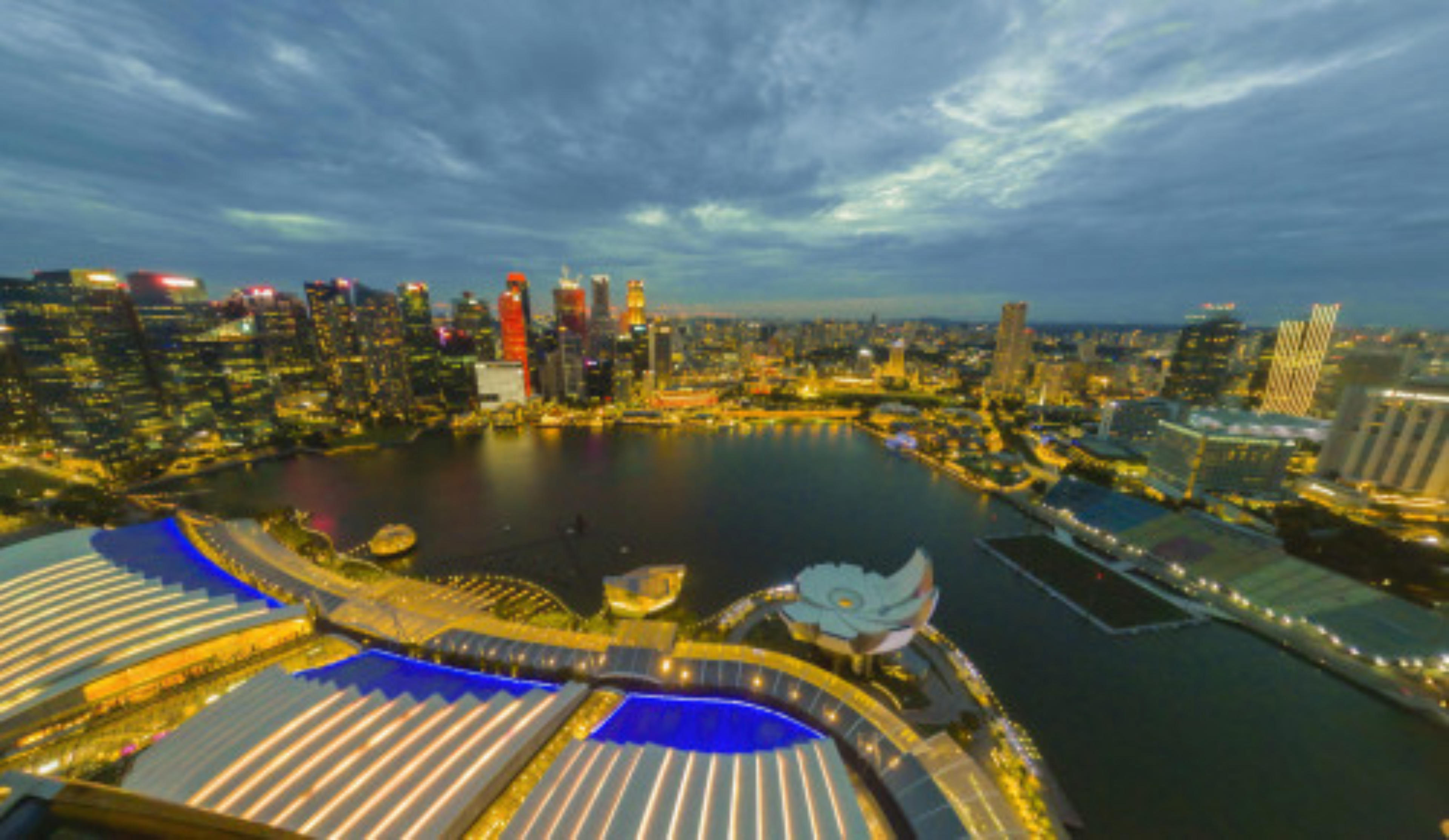 SkyPark Observation Deck, Marina Bay Sands, Singapore virtual tour preview
