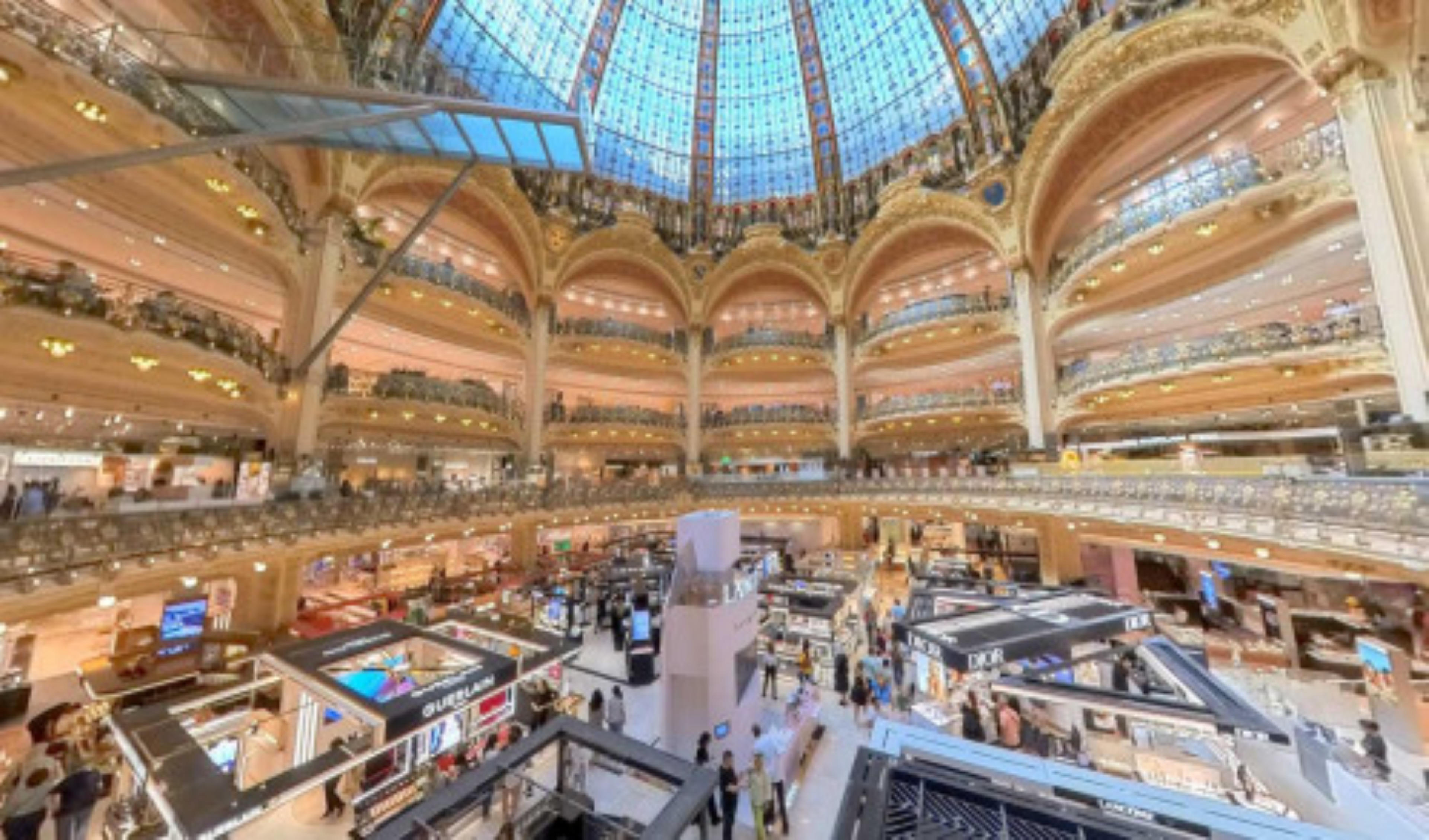 Galeries Lafayette - Haussmann virtual tour preview
